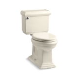 Memoirs® Classic Comfort Height® 2-Piece Toilet, Elongated Front Bowl, 16-1/2 in H Rim, 1.6 gpf, Almond
