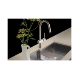 Elkay® LKAV1031NK Kitchen Faucet, Avado™, 1.75 gpm Flow Rate, Brushed Nickel, 1 Handle, 1 Faucet Hole, Function: Traditional