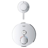 GROHE 29136000 Smart Control Thermostatic Trim, 7.7 gpm Valve, StarLight® Polished Chrome