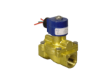 GC Valves S211GF02K4EG5 Normally Closed 2-Way Solenoid Valve, 3/4 in, NPT, 250 psi, Forged Brass