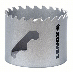 Lenox® LXAH3258 Hole Saw, 2-5/8 in Dia, Carbide Cutting Edge