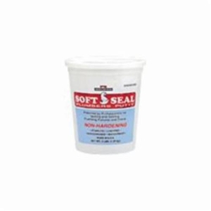 Weld-On® 80100 Soft Seal Plumber Putty, 14 oz Poly Tub, Beige, 2.14