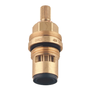 GROHE 45883000 90 deg Closing Left-Hand Faucet Cartridge with Ceramic Sealing Disk