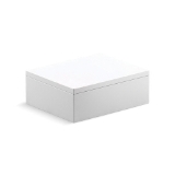 Kohler® 27365-0 Draft™ Container, 2-1/4 in OAH x 4-5/8 in OAW, Composite, White