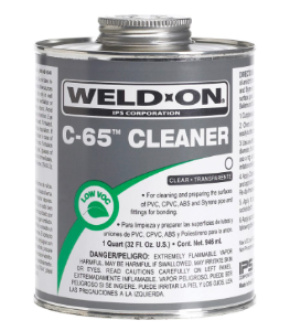 Weld-On® C-65™ 10201 Cleaner with Applicator Cap