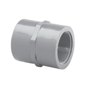 Lasco® 9835-015 Adapter, 1-1/2 in, FNPT x Slip, SCH 80/XH, CPVC, FKM O-Ring Seal
