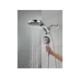 DELTA® 58680-RB25 HydroRain® 2-in-1 Shower Head and Hand Shower Combo, 7-7/8 and 4-1/8 in Dia Shower Head, 2.5 gpm Flow Rate, 82 in L Hose, Venetian Bronze
