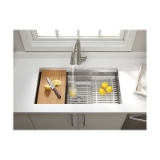 Kohler® 5542-0 Multipurpose Grated Rack, White