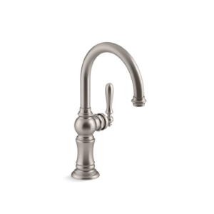 Kohler® 99264-VS Artifacts® Single-Handle Kitchen Sink Faucet, Vibrant Stainless