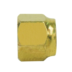 BrassCraft® 141S-10 Heavy Pattern Short Refrigeration Tube Nut, 5/8 in Nominal, Flare, Brass