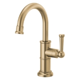 Brizo® 61325LF-C-GL Artesso® Beverage Faucet, 1.5 gpm at 60 psi Flow Rate, Luxe Gold, 1 Handle