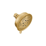 Moen® 3638BG Standard Shower Head, 2.5 gpm Max Flow, 4 Sprays, 4-3/8 in Dia Head, Brushed Gold