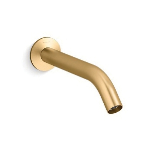 Kohler® 77999-2MB Components® Wall-Mount Bath Spout, Vibrant Brushed Moderne Brass