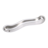 Elkay® MYSTIC5014 Bar Sink, The Mystic®, 47-1/4 in L x 8-5/16 in W x 4-1/2 in D Bowl, 51 in L x 13-15/16 in W x 4-1/2 in D, Undermount, Stainless Steel, Lustertone