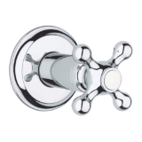 GROHE 19827000 Volume Control Valve Trim, StarLight® Polished Chrome