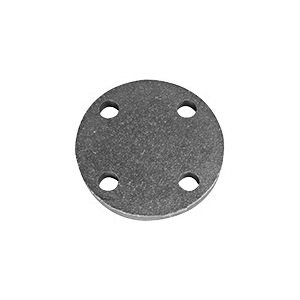 Ward Mfg 3X7D.BBF Blind Companion Flange, 3 in Nominal, Cast Iron, NPS Connection, 125 lb