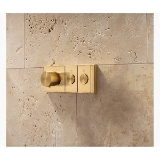 Kohler® 26346-9-BN 2-Outlet Thermostatic Valve Control Panel, 8 gpm Valve, Vibrant® Brushed Nickel