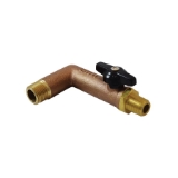 LEGEND 111-205 T-565 Hard Seat Ball-Type Oil Tank Valve, 1/2 x 3/8 in Nominal, MNPT End Style, Brass Body, PTFE Seat, Packing Softgoods