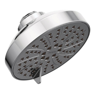Moen® 6512EP Eco-Performance Showerhead, 1.75 gpm Maximum, 6 Sprays, 4-1/2 in Dia Head, Chrome