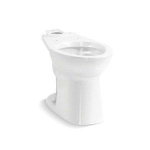 Sterling® 403379-0 2-Piece Toilet Bowl, Valton® Comfort Height®, White, Elongated Shape, 12 in Rough-In