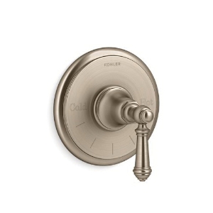 Kohler® T72769-4-BV Artifacts® Mastershower® Temperature Control Valve Trim With Lever Handle, Vibrant Brushed Bronze