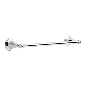 DELTA® 70018 Windemere® Towel Bar, 18 in L Bar, 3-1/2 in OAD x 2-5/32 in OAH, Polished Chrome