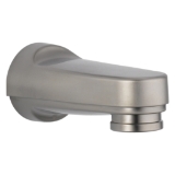DELTA® RP17453SS Pull-Down Diverter Tub Spout, 5-1/4 in L x 2-1/2 in H, Stainless