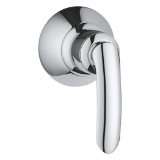 GROHE 19262000 Volume Control Valve Trim, StarLight® Polished Chrome