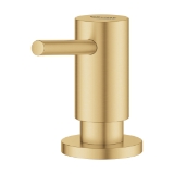 GROHE 40535GN0 40535_0 Universal Cosmopolitan Soap Dispenser, Brushed Cool Sunrise, 15 oz Capacity, 3-7/8 in OAL, Deck Mount, Brass, Residential