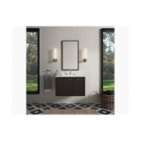 Kohler® 99541-R-1WM Jute® Bathroom Vanity Cabinet, 19-1/2 in OAH x 30 in OAW x 21-7/8 in OAD, Wall Mount, Walnut Flax Cabinet