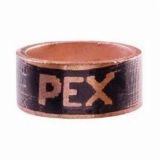 Sioux Chief 649X4 Crimp Ring, 1 in, F2159 PowerPEX® AccuCrimp™, Copper