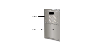 ALLIED™ 73W62 Upper Front Furnace Panel