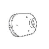APCOM 100187887 Low Profile Flush Mount Termination Vent Kit, 3in