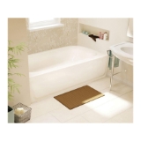 BOOTZ® 011-3364-00 Aloha Bathtub, Rectangle Shape, 60 in L x 30 in W, Right Drain, White