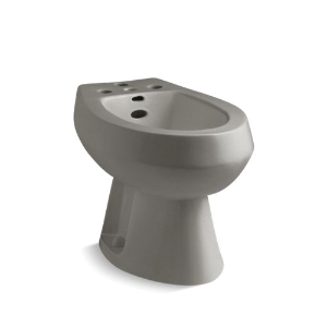 Kohler® 4854-K4 Bidet Toilet, San Tropez®, Elongated Bowl, 15-1/2 in H Rim, 14.63 in Rough-In, Cashmere