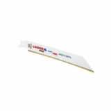 Lenox® Gold® Lazer® 21069618GR Power Arc Curved Reciprocating Saw Blade, 6 in L x 3/4 in W, 18 TPI, Steel Body, Universal/Toothed Edge Tang