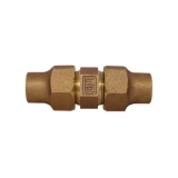 LEGEND 313-108NL T-4200 3-Part Pipe Union, 2 in Nominal, Flare End Style, Bronze