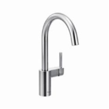 Moen® 7365 Kitchen Faucet, Align™, 1.5 gpm Flow Rate, High-Arc Spout, Chrome, 1 Handle