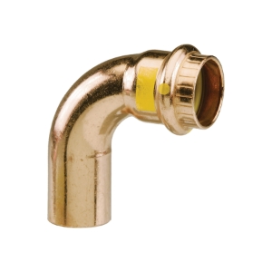 ProPress® 16163 90 deg Street Elbow, 3/4 in Nominal, Fitting x Press End Style, Copper