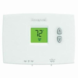 Honeywell Home TH1110DH1003/U Pro 1000 Thermostat, Non-Programmable Thermostat, R, RC, C, W, Y, G, O, B Terminal
