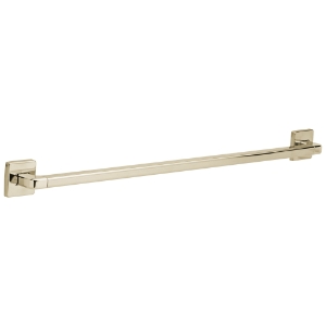 DELTA® 41936-PN Angular Modern Decorative Grab Bar, 36 in L, Polished Nickel