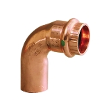 ProPress® 77357 90 deg Street Elbow, 1 in Nominal, Fitting x Press End Style, Copper