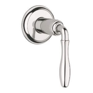 GROHE 19828BE0 Volume Control Valve Trim with Lever Handle, StarLight® Polished Nickel