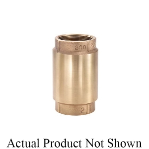 LEGEND GREEN™ 105-427NL T-450NL In-Line Check Valve, 1-1/2 in Nominal, FNPT End Style, Bronze Body