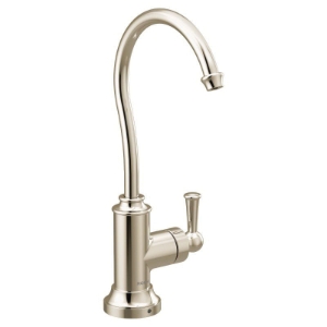Moen® S5510NL Traditional Beverage Faucet, Sip™, 1.5 gpm Flow Rate, Polished Nickel, 1 Handle