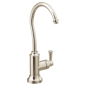 Moen® S5510NL Sip™ Traditional™ Traditional Beverage Faucet, 1.5 gpm, Polished Nickel, 1 Handle