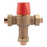 WATTS® 0559103 LF1170 Temperature Control Valve, 3/4 in Nominal, Solder Union End Style, 150 psi Pressure, 0.5 gpm Flow Rate, Copper Silicon Alloy Body