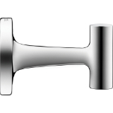 DURAVIT 0099291000 Starck T Towel Hook, 2-3/8 in OAH x 4 in OAW x 2-3/8 in OAD, Polished Chrome