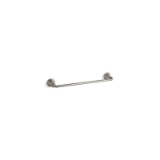 Kohler® 10550-BN Towel Bar, Devonshire®, 18 in L Bar, 3-11/16 in OAD x 2-3/8 in OAH, Metal, Vibrant® Brushed Nickel