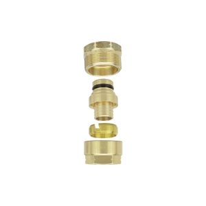 ProRadiant™ 19011 Pipe Adapter, 3/4 in, Compression, 200 psi, Bronze